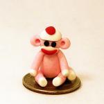 Micro Mini Pink Sock Monke..